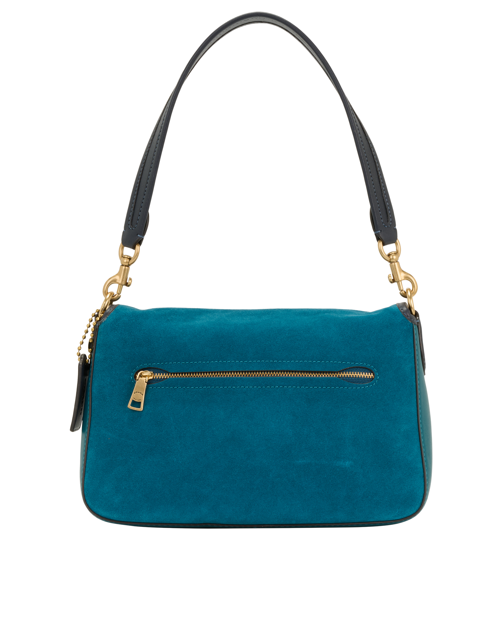 Soft Tabby, &pound;195, Handbags, Blue, Leather/Suede, Back view